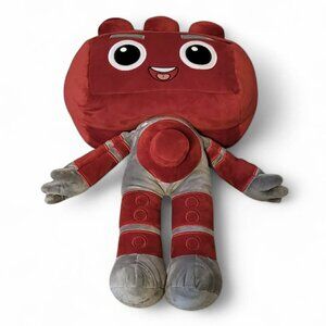 Brick Fest Live 2024 Lego Plush Red Soft 17"x9"x4.5" RARE